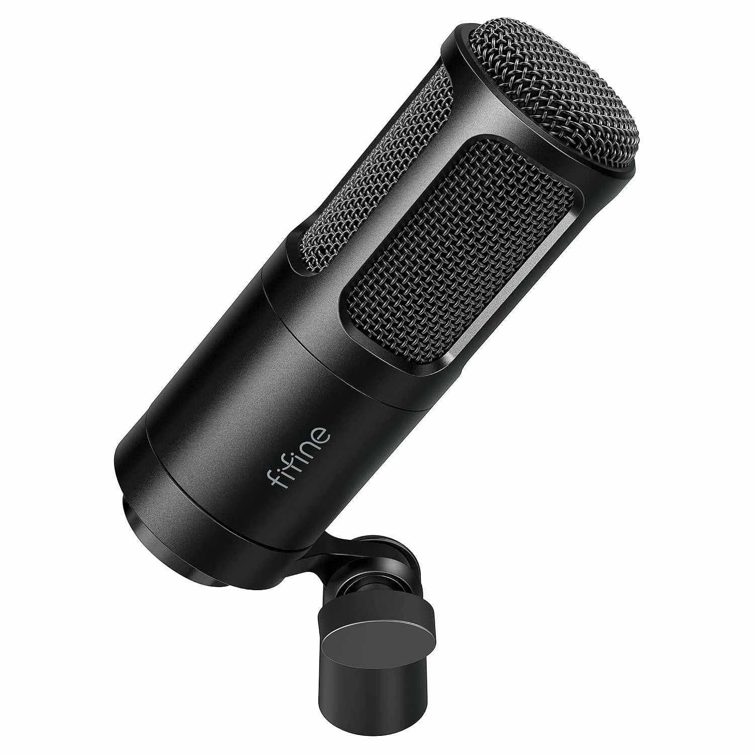 FiFine USB Microphone – K650; Volume Dial; for Streaming, Vocal