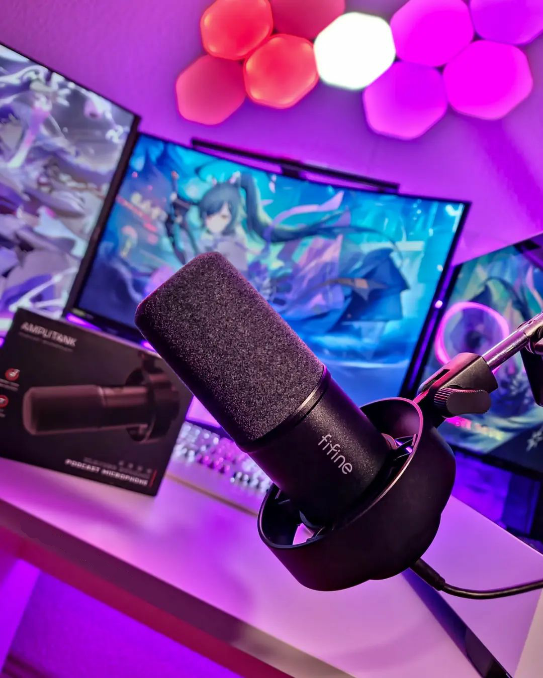 FIFINE AMPLIGAME AM8 USB Gaming Microphone and AMPLITANK K688 Dynamic USB  Microphone launched in India