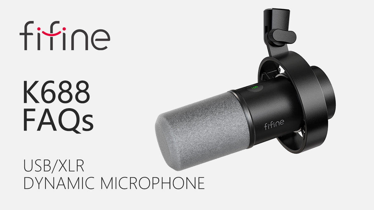 Fifine K688 Microphone setup to Record on a smartphone – DIY Video Studio