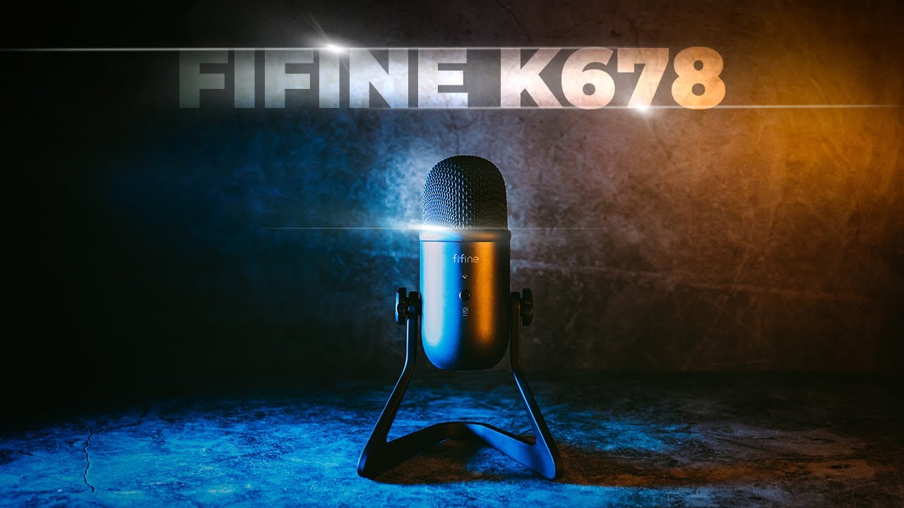 Fifine USB Microphone K678 