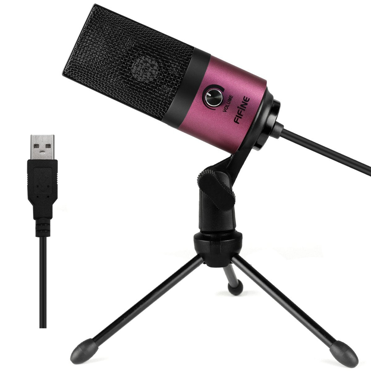 FIFINE USB Gaming Usb Condenser Microphone With RGB Lights For PC,  Podcasters, Gamers, And Influencers Perfect For Home Studios And Gaming  Enthusiasts Model 231123 From Ning04, $41.48