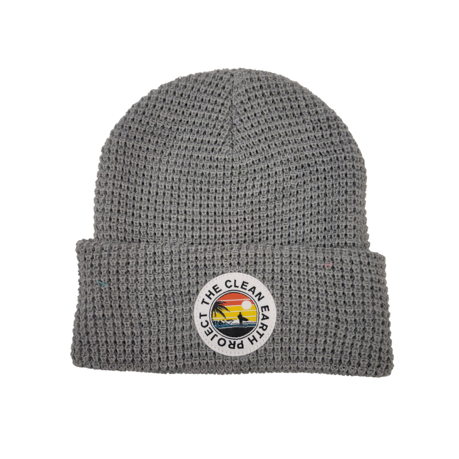 Pom Pom Recycled Beanie – Grey - BOCO Gear Custom Hats and Athletic Gear