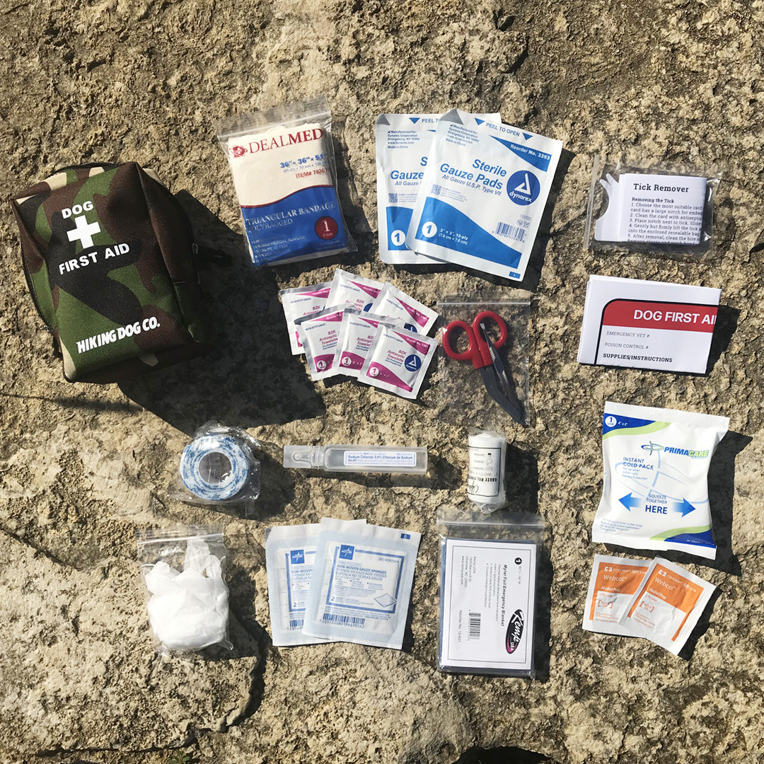 Dog First Aid Kit For Hiking | Hiking Dog Co.