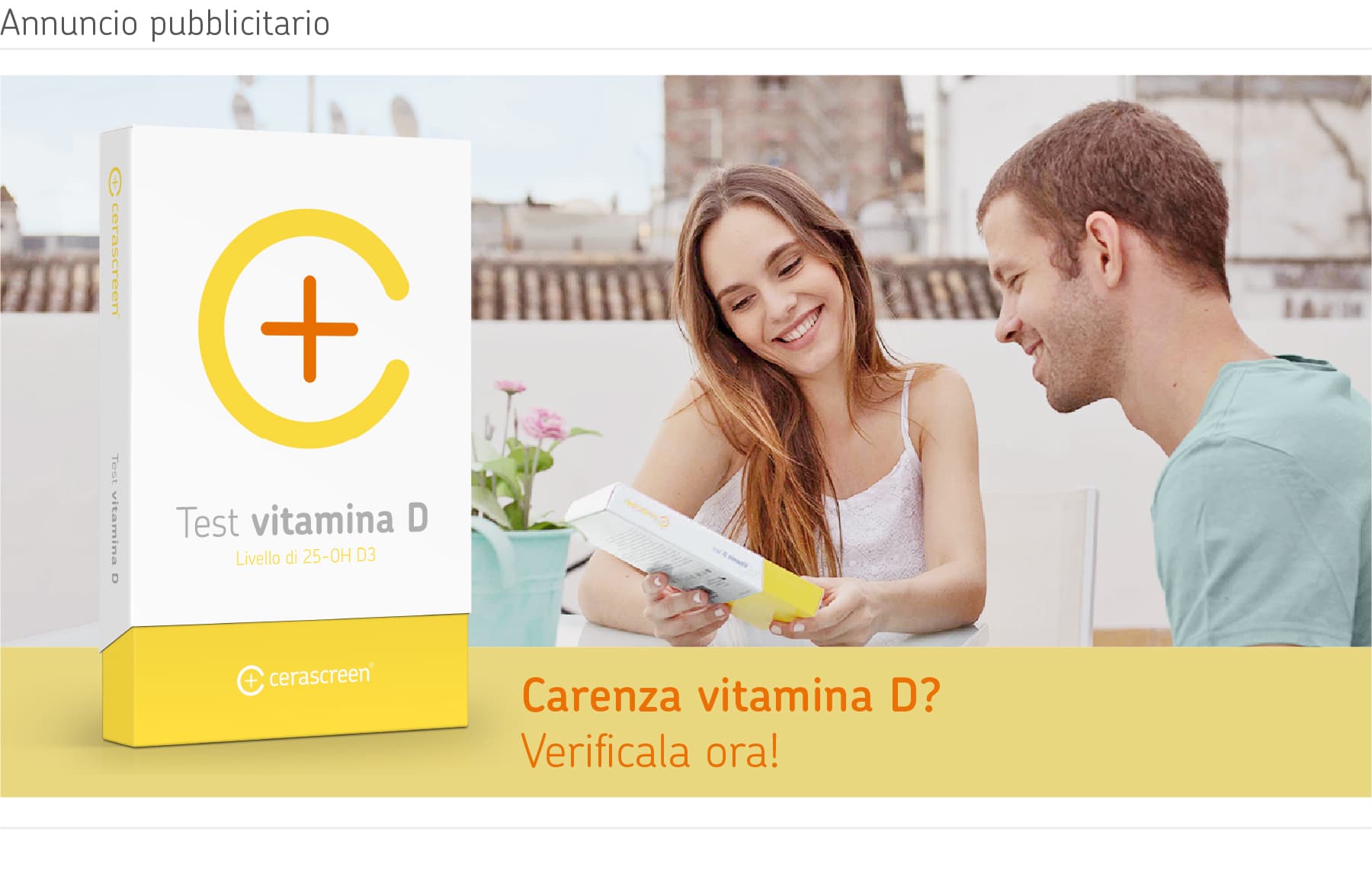 Esame vitamina D cerascreen