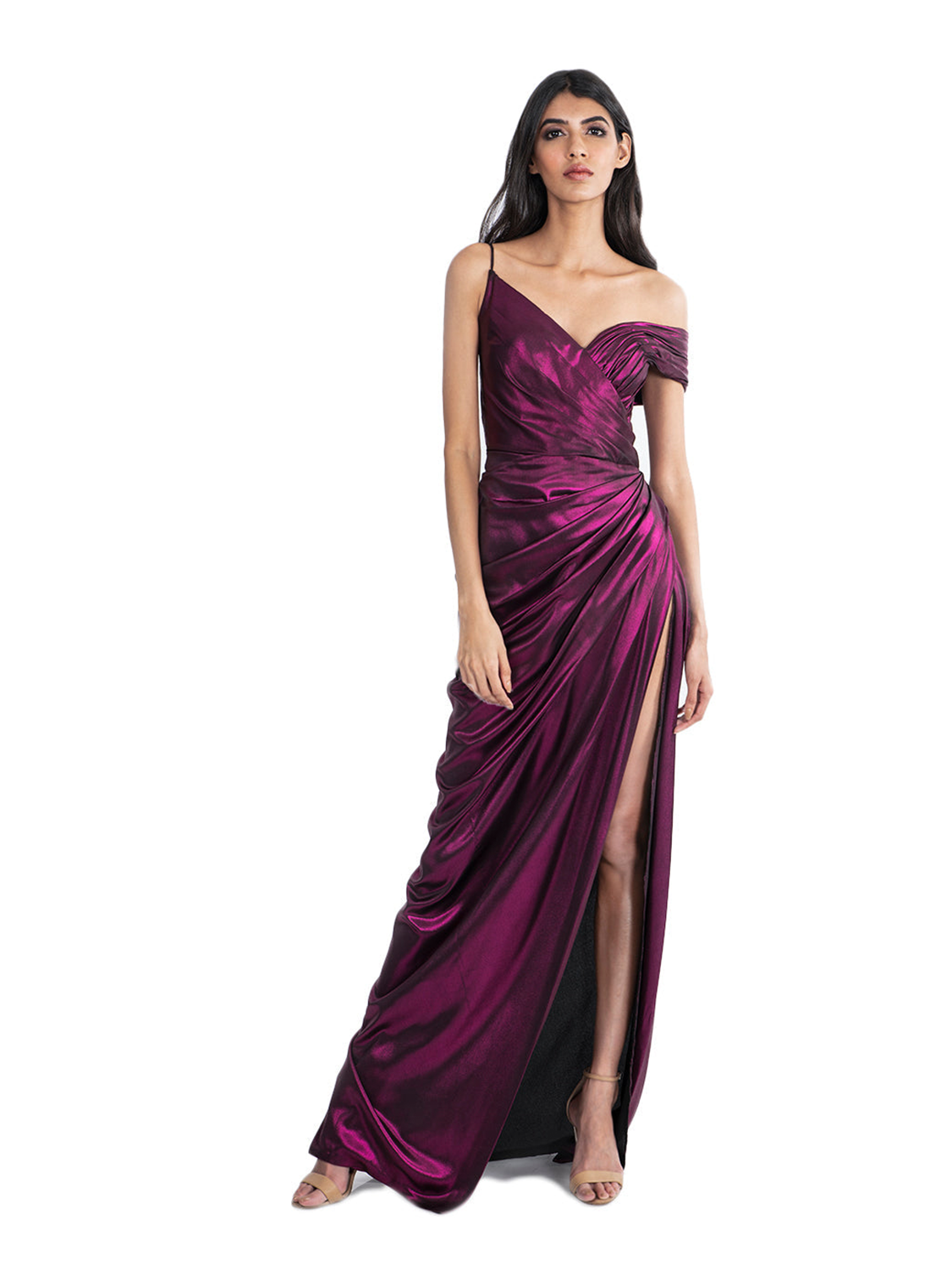 Fuschia Gown – Monisha Jaising