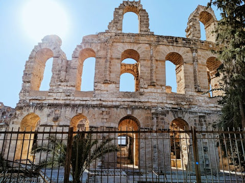 Ruined Castle from the Roman Empire