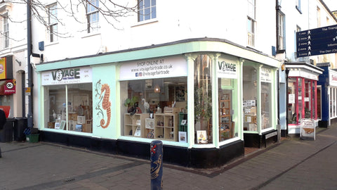 Voyage Fair Trade Shop based in Teignmouth