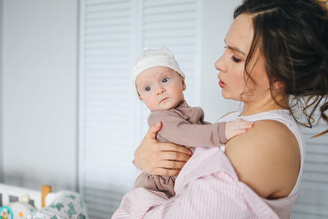 Postpartum -effecten op je haar en huid