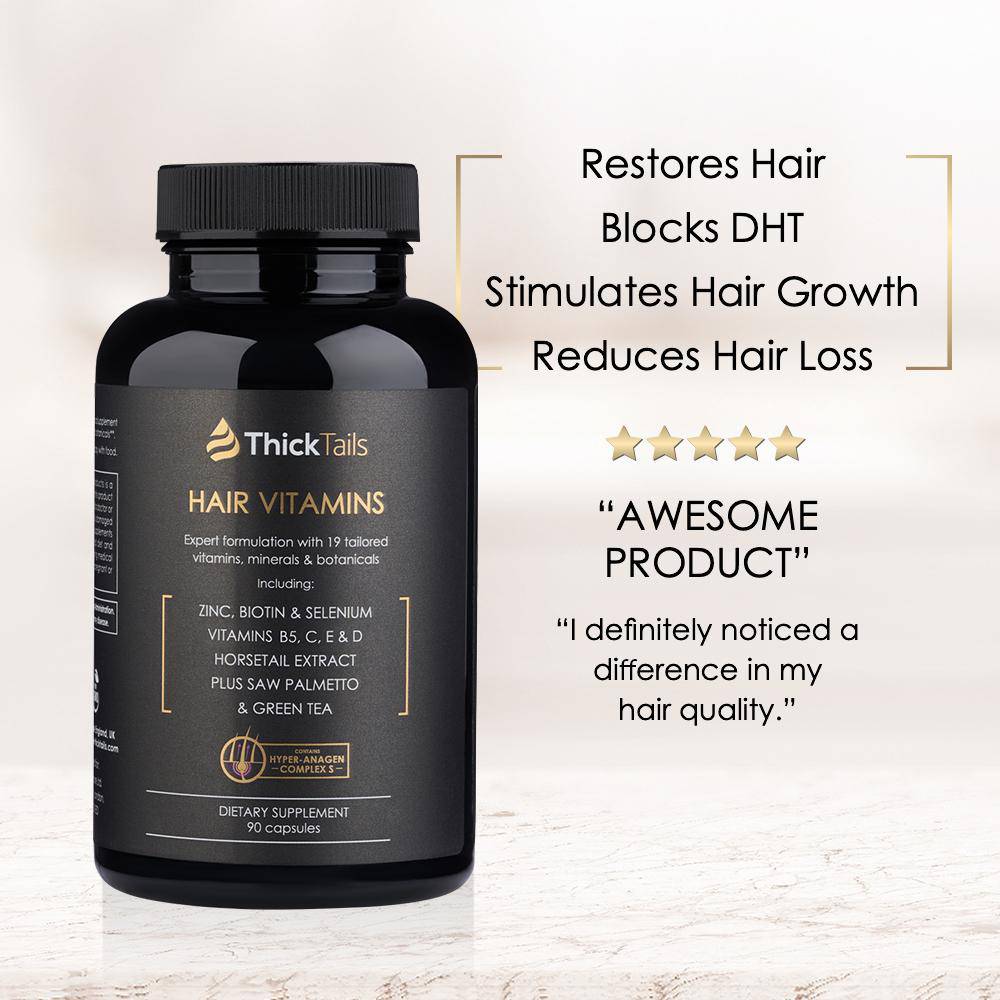 Vitamins for Hair Growth and Thickness for Women:...