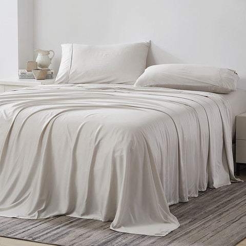 A 300 thread count bamboo extra deep pocket sheet set from Southshore Fine Linens.