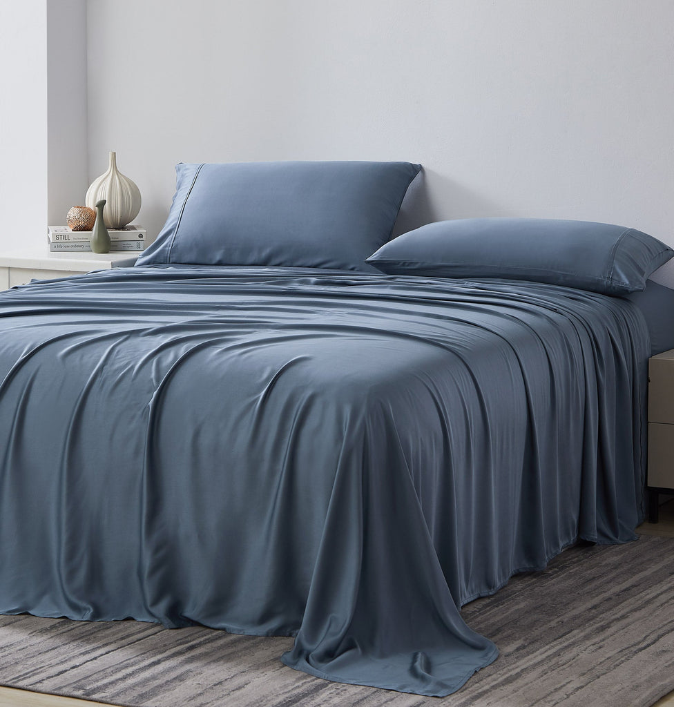 Southshore Fine Linens Bamboo Sheet Set in Blue