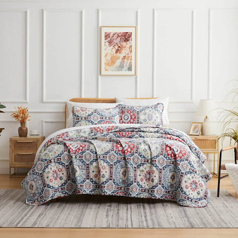 Kilim oversized quilt set from Southshore Fine Linens.