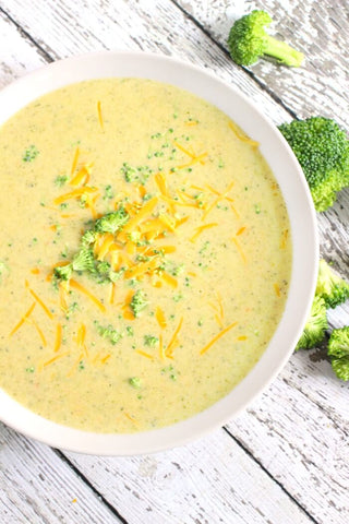 Homemade Broccoli Cheese Soup