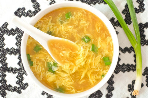 Homemade Chinese egg Drop Soup