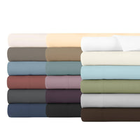 Soft and Luxurious Over-sized Flat Sheet 132 in x 110 in by Vilano ...
