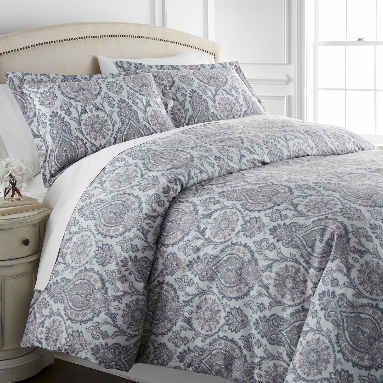 Boho Paisley Reversible Duvet Cover Sets Southshore Fine Linens