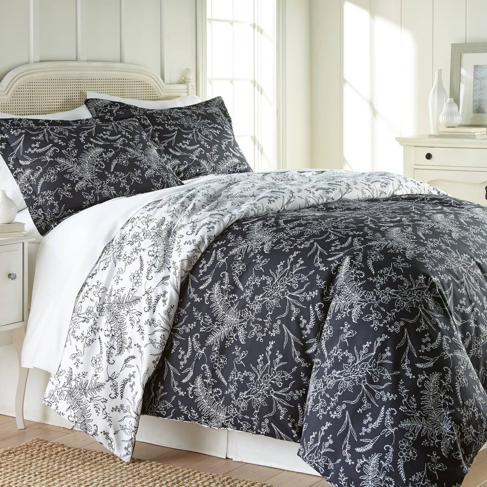 Winter Brush Print Lush Supreme Quality Reversible Duvet Cover