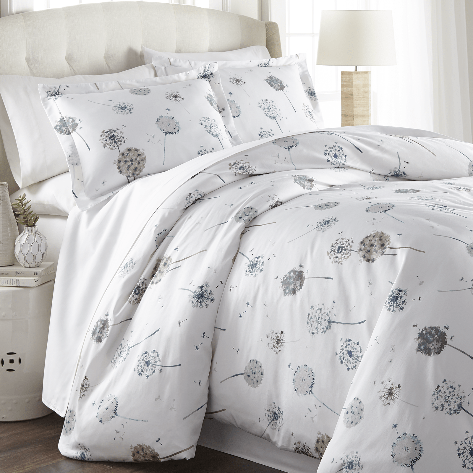 Dandelion Dreams Reversible Cotton Duvet Set Southshore Fine Linens