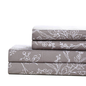 Winter Brush Print Ultra Soft and Supreme Quality Sheet Set ...