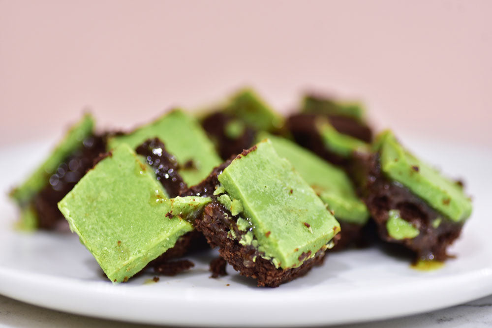 Matcha brownies