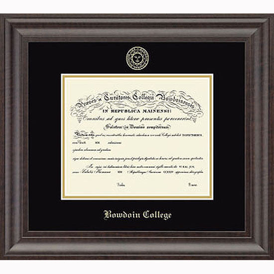 Embossed Acadia Edition Diploma Frame