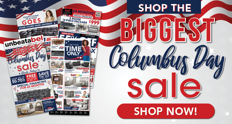 Furniture Columbus Day Sales