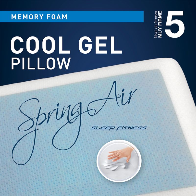 spring air memory foam cool gel