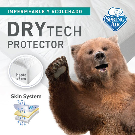 Protector De Colchón Impermeable QS - Colchones Atlas del Descanso