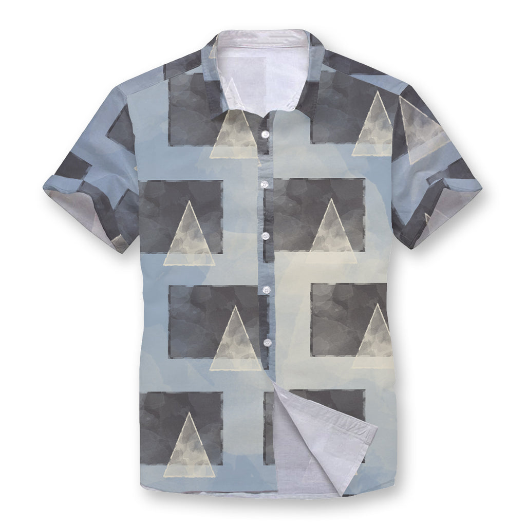 Colorful Grey Button Shirt – Polomano