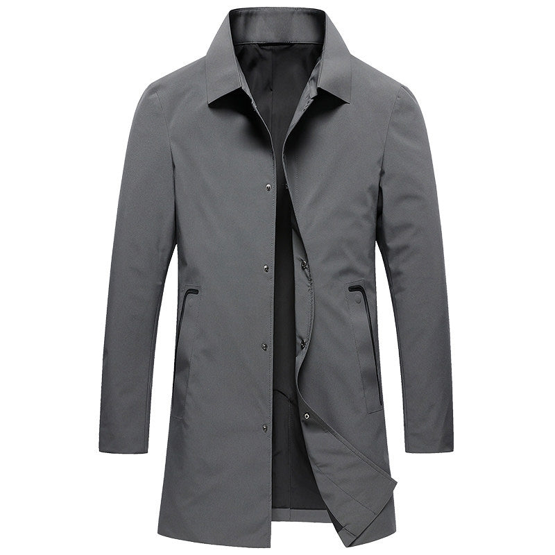 Mid-Length Trench Coat – Polomano