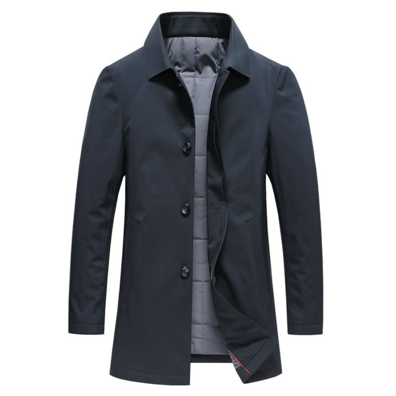 Mid-Length Button Up Jacket – Polomano