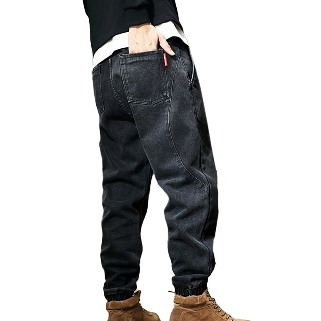 Thick Baggy Denim Joggers – Polomano