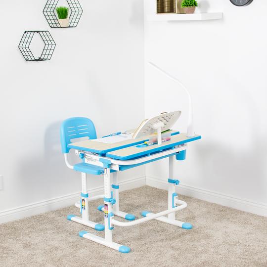 Deluxe Height Adjustable Children S Desk Chair Kids Interactive