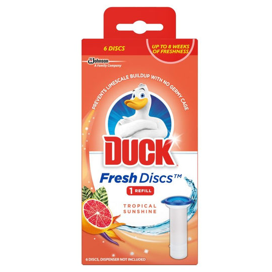 Toilet Duck Fresh Discs 36ml & Dispenser Eucalyptus - Case of 10