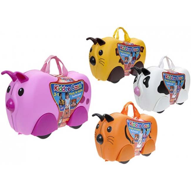 childrens animal suitcases