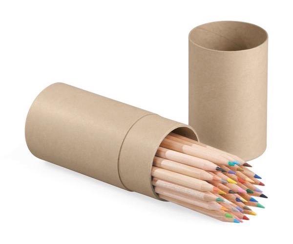 Muji wooden colored pencils