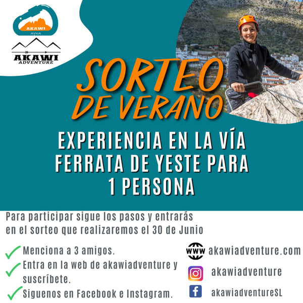 Sorteo Experiencia en Yeste | Akawiadventure.com