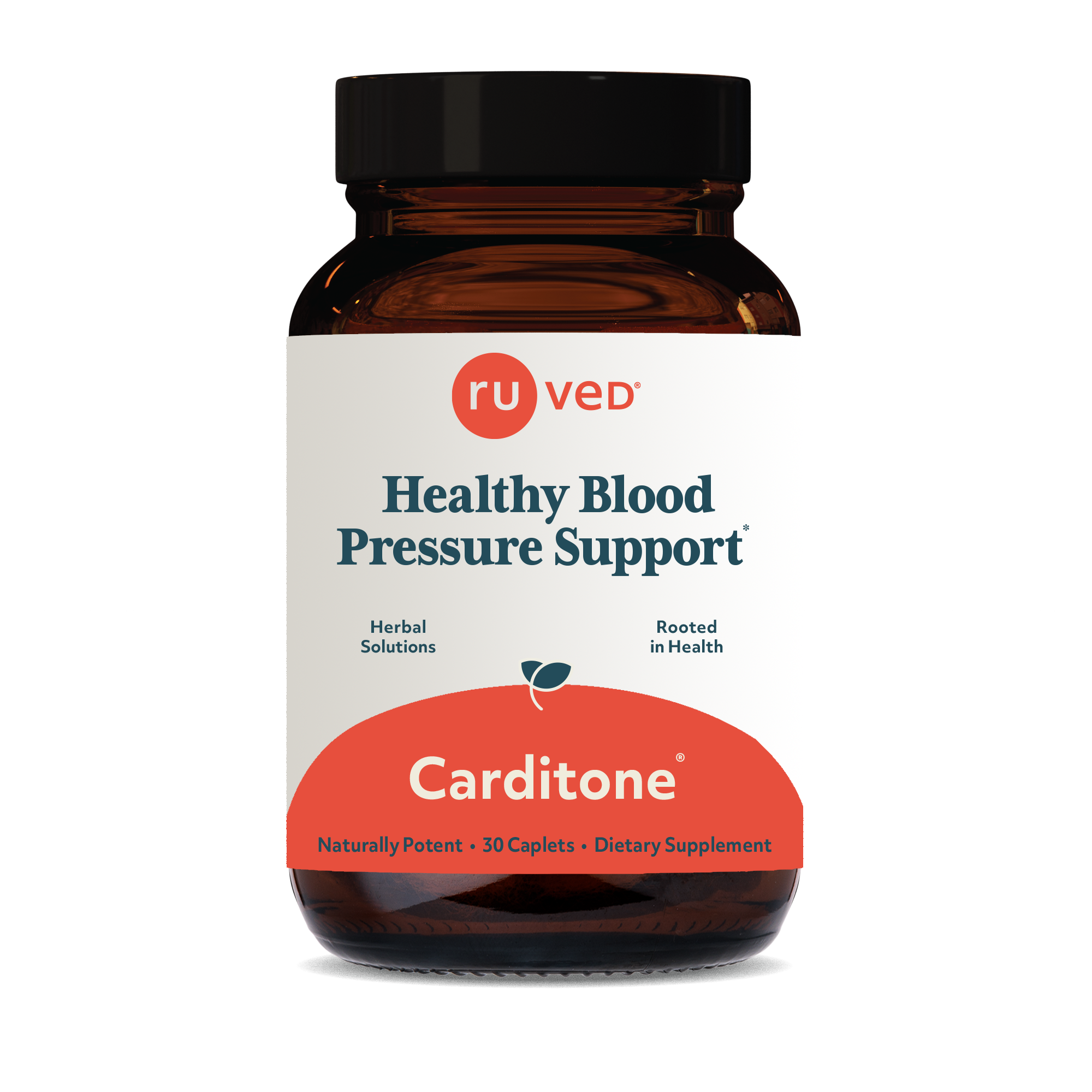 Carditone® - Blood Pressure Support - ruved herbal supplements product image