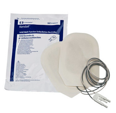 Medi-Trace™ 1410Z Model Multi-function Defibrillation Electrode with Zoll® Connector, 3.75in x 5.75in, Case of 10