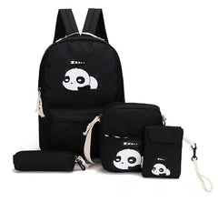 panda school bag