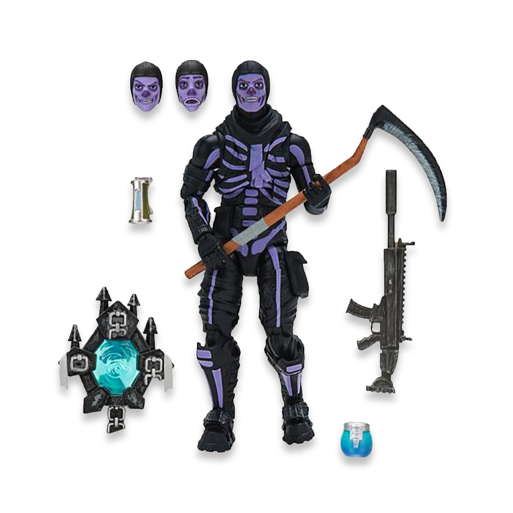 Legendary Figure: Skull Trooper with Purple Glow ... - 1000 x 1000 png 635kB