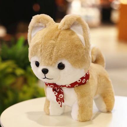 shiba inu plush doll