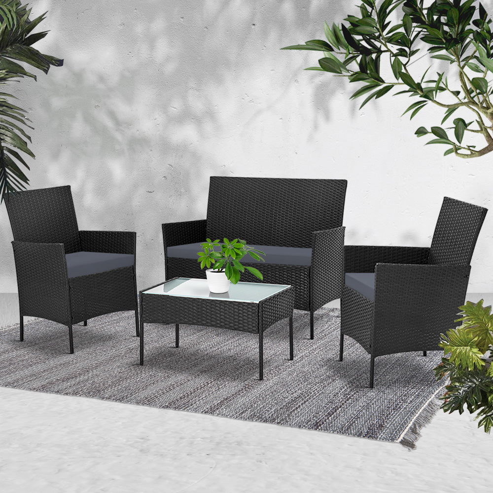 garden sofa and armchair set