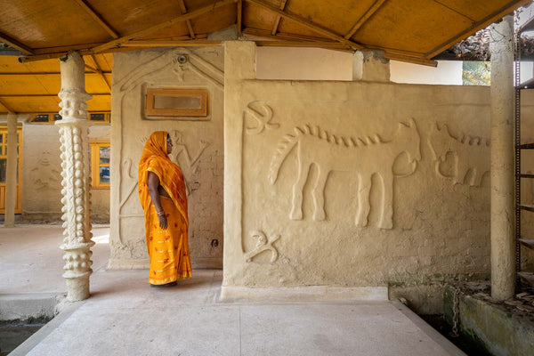 Maithili architecture at the Janakpur Women's Development Centre