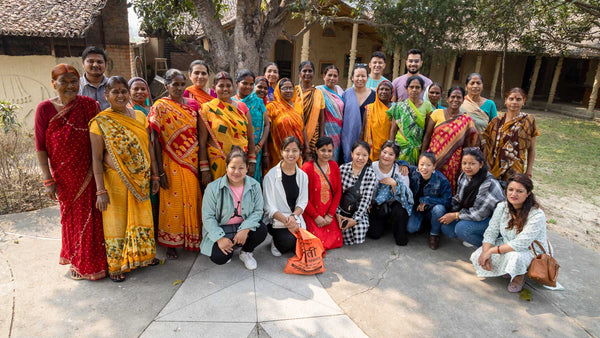 Kokroma team group photo with the women of the Janakpur Women's Development Centre