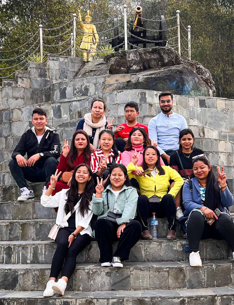 Kokroma team photo at Sindhuli Ghadi War Museum