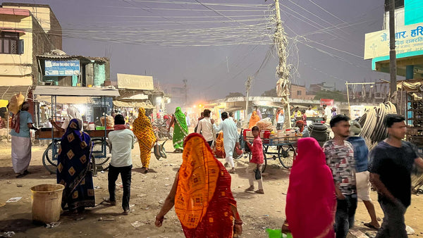 Janakpur Haat - market place early evening