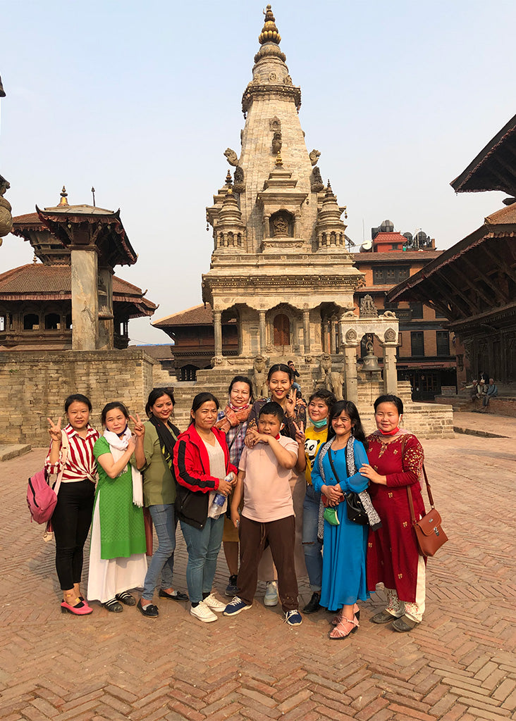 The ancient city of Bhaktapur