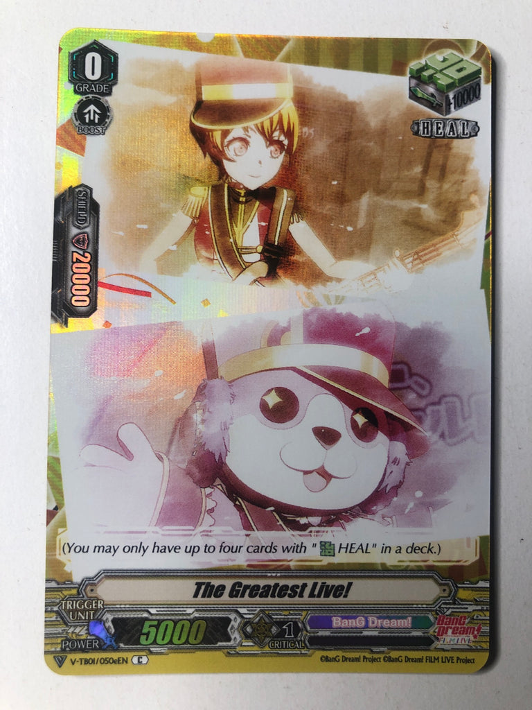 The Greatest Live! (E) (Hello, Happy World!) (Parallel Foil) - V-TB01/050eEN C (M/NM)
