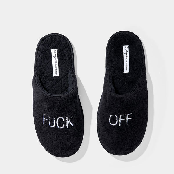 black bananas slippers